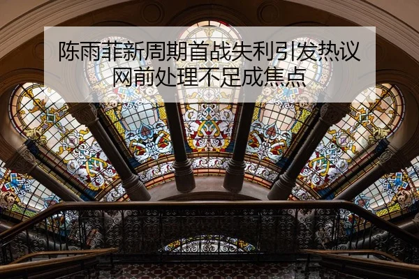 陈雨菲新周期首战失利引发热议 网前处理不足成焦点